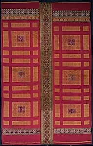 Alhambra Palace Silk Curtain by Unknown Artist