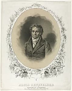 Alois Senefelder by Joseph F. Knapp (American)