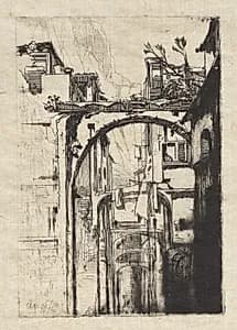 Amalfi by Francis Seymour Haden (British, 1818–1910)
