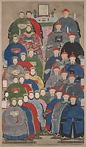 Ancestor Group Portrait by Unknown Artist