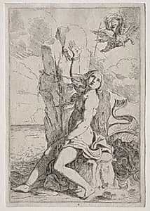Andromeda by Lorenzo Lolli (Italian, 1612–1691)