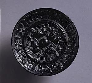 Animal-and-Grape Mirror by Unknown Artist
