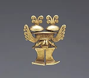 Animal-Headed Figure Pendant by Unknown Artist