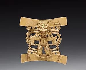 Animal-Headed Figure Pendant by Unknown Artist