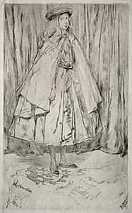 Annie Haden by James McNeill Whistler (American, 1834–1903)