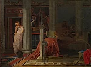 Antiochus and Stratonice by Jean-Auguste-Dominique Ingres (French, 1780–1867)