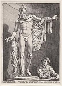Apollo Belvedere by Hendrick Goltzius (Dutch, 1558–1617)