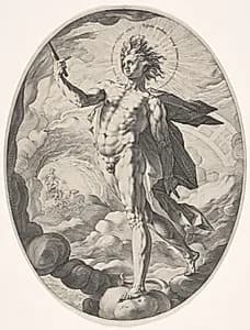 Apollo by Hendrick Goltzius (Dutch, 1558–1617)