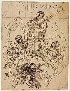 Apotheosis of a Saint by Antonio Domenico Gabbiani (Italian, 1652–1726)