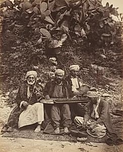 Arab Musicians by Ludovico Wolfgang Hart (British)