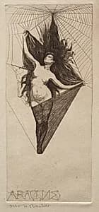 Arachne by Otto H. Bacher (American, 1856–1909)