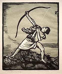 Archer by Arthur Allen Lewis (American, 1873–1957)