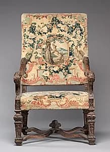 Armchair (3 of 4) by Royal Savonnerie Manufactory, Chaillot Workshops (French, est. 1627)