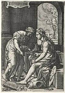 Artemisia by Georg Pencz (German, c. 1500–1550)