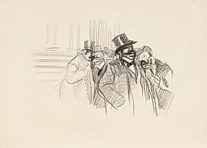 At the Stock Exchange by Jean Louis Forain (French, 1852–1931)
