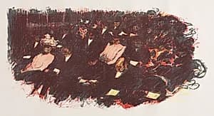 At the Theatre by Pierre Bonnard (French, 1867–1947)
