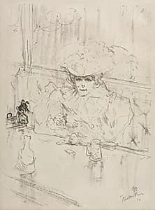 Au Hanneton by Henri de Toulouse-Lautrec (French, 1864–1901)