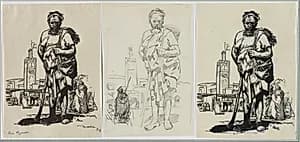 Au Maroc by Auguste Louis Lepère (French, 1849–1918)