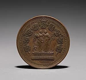 Augsburg Medal (obverse) by Thiebaud (French)