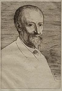 Auguste Poulet-Malassis by Alphonse Legros (French, 1837–1911)