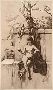 Bacchanalian by Herman Frederick Deigendesch (American, 1858–1921)