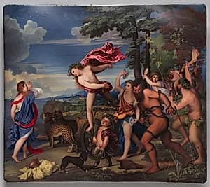 Bacchus and Ariadne by Henry Bone (British, 1755–1834)