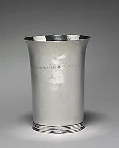 Beaker by Moody Russell (American, 1694–1761)