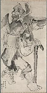 Beggar (Kojiki) by Hirafuku Suian (Japanese, 1844–1890)