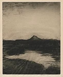 Ben Ledi by David Young Cameron (British, 1865–1945)