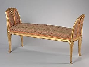 Bench by Louis Majorelle (French, 1859–1926)