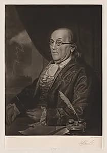 Benjamin Franklin by Max Rosenthal (American, 1833–1918)