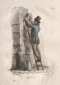 Bill Poster by Carle Vernet (French, 1758–1836)