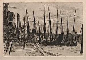 Billingsgate by James McNeill Whistler (American, 1834–1903)