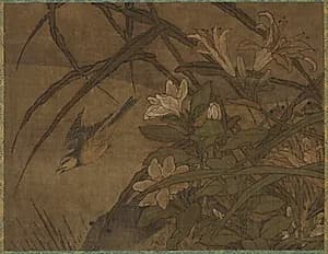 Birds and Flowers by Sesshū Tōyō (Japanese, 1420–1506)