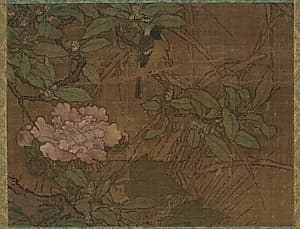 Birds and Flowers by Sesshū Tōyō (Japanese, 1420–1506)