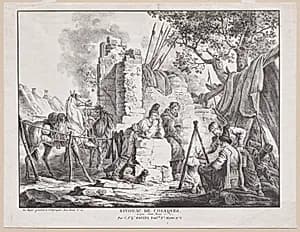 Bivouac de Cosaques by Carle Vernet (French, 1758–1836)