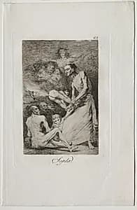 Blow, Plate 69 by Francisco de Goya (Spanish, 1746–1828)