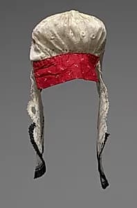 Bobbin Lace Cap by Unknown Artist