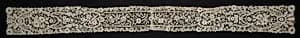 Bobbin Lace (Duchesse) Lappet by Unknown Artist