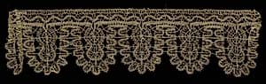 Bobbin Lace Edging of Points by Unknown Artist