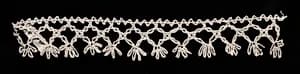 Bobbin Lace Edging of Points by Unknown Artist