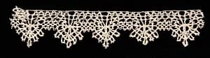 Bobbin Lace Edging of Points by Unknown Artist