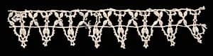 Bobbin Lace Edging of Points by Unknown Artist