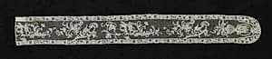 Bobbin Lace Lappet by Unknown Artist