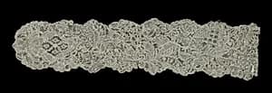 Bobbin Lace Lappet by Unknown Artist