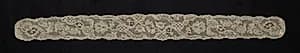 Bobbin Lace Lappet by Unknown Artist