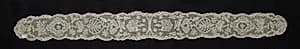 Bobbin Lace Lappet by Unknown Artist