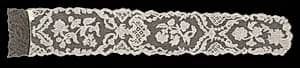 Bobbin Lace Lappet by Unknown Artist