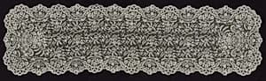 Bobbin Lace Scarf by Unknown Artist