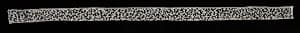 Bobbin Lace (Tape) Edging by Unknown Artist